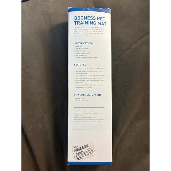 DOGNESS Pet training mat elegant print new in box - Picture 5 of 5